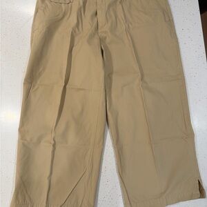 Merona Women’s Wide-Leg Capri Tan Pants